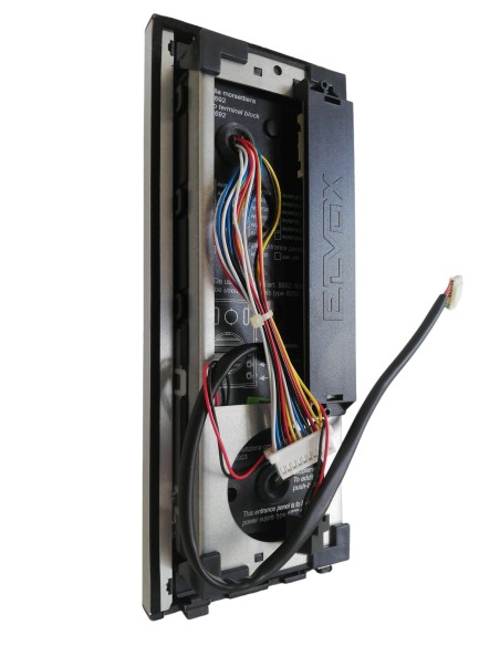 Vimar 89f5/1 Placa Vídeo 2 Módulos 1 Pulsador para sistemas 2 hilos